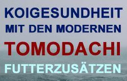 Koigesundheitsprodukte von Tomodachi - schlaue Futterzusätze und Futterergänzungen für unsere Koi in jeder Jahreszeit.